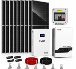 KIT SOLAR DE 6KW - VIVIENAS COMPLETAS, NEGOCIOS